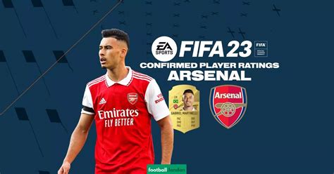 Arsenal FIFA 23 player ratings in full with young .